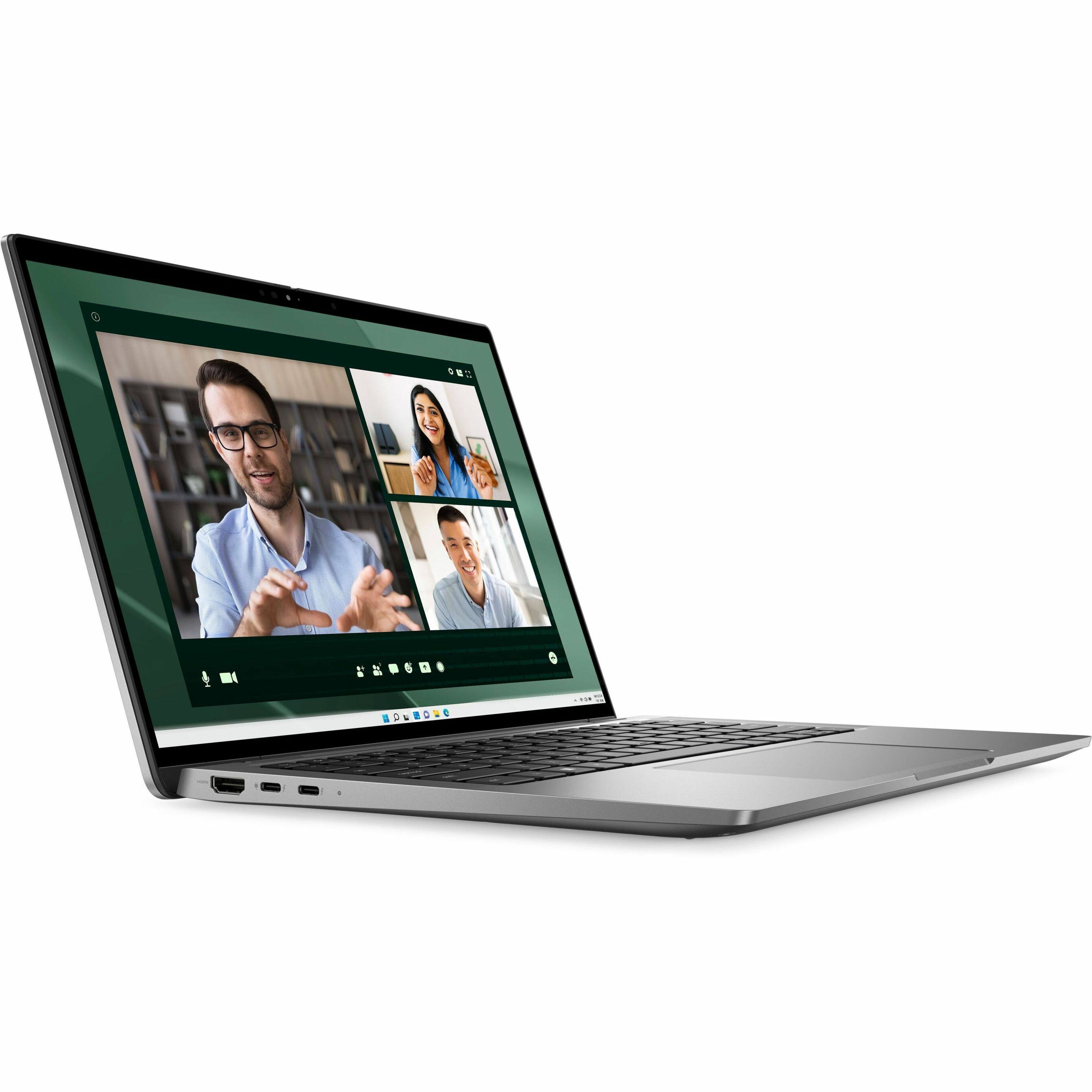 Alt View 16. Dell - Latitude 7000 14" Laptop - Intel Core Ultra 5 with 16GB Memory - 256 GB SSD - Titan Gray.