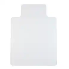 Front. Staples - Carpet Chair Mat with Lip, 36" x 48'', Flat-Pile - Clear.
