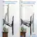 Minimum distance from wall in up position: 5.7"
Maximum distance from wall while lowering: 22.4"
Down Position: 20"