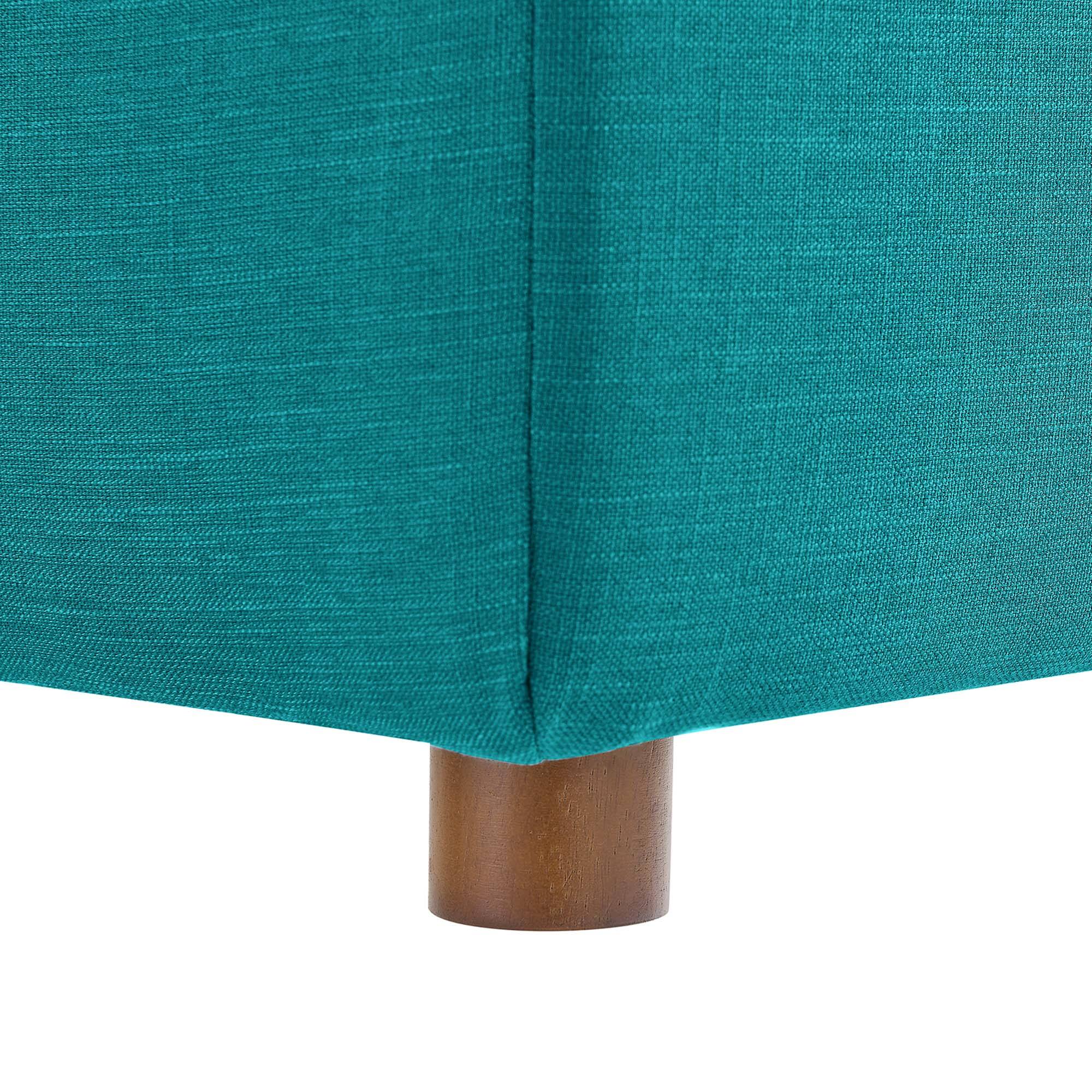 Alt View 4. Modway - Commix Down Filled Overstuffed Ottoman by Modway - EEI-3318-TEA.