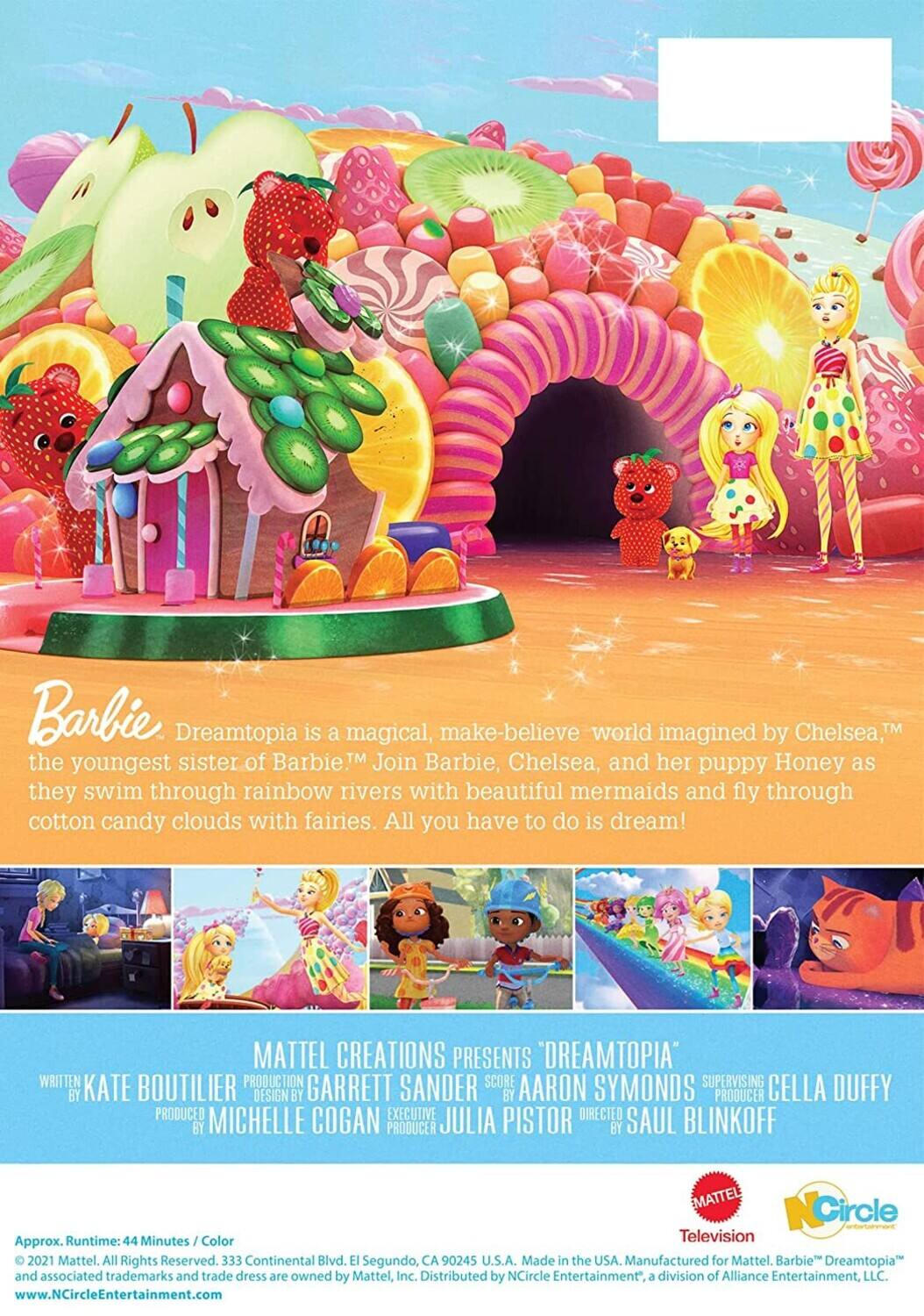 Alt View 1. Barbie Dreamtopia   - DVD.