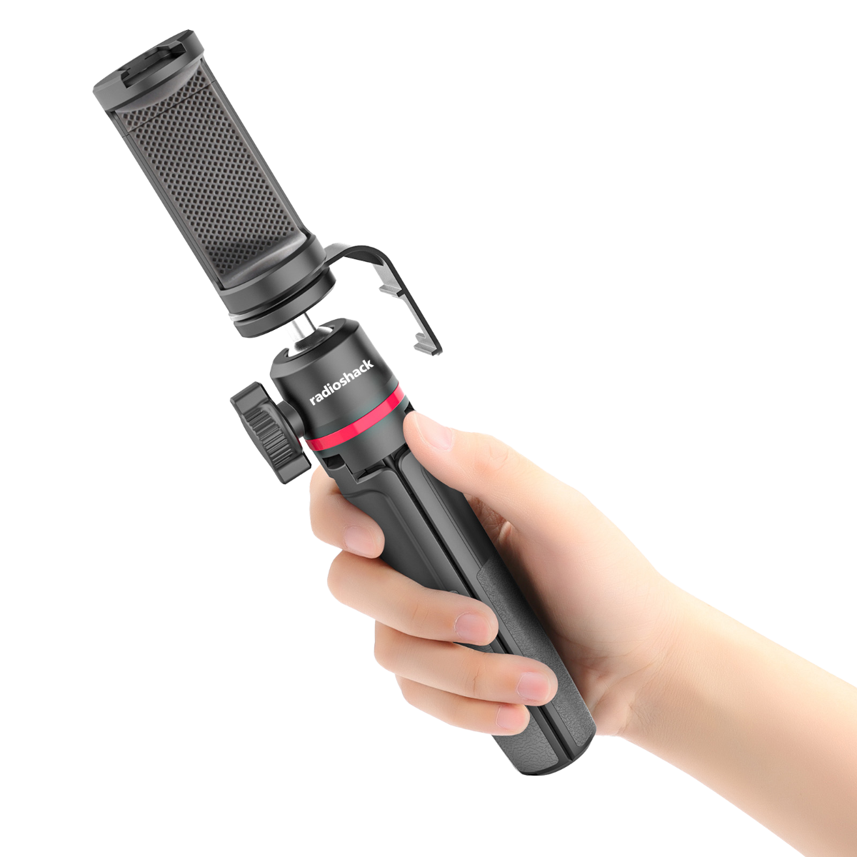 Left. RadioShack - Selfie Stick Tripod.