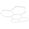 VEVOR - Hexagon Garage Lights, 26400LM, 6500K 5 Grid Systems Honeycomb Hexagonal Garage LED Lights - White