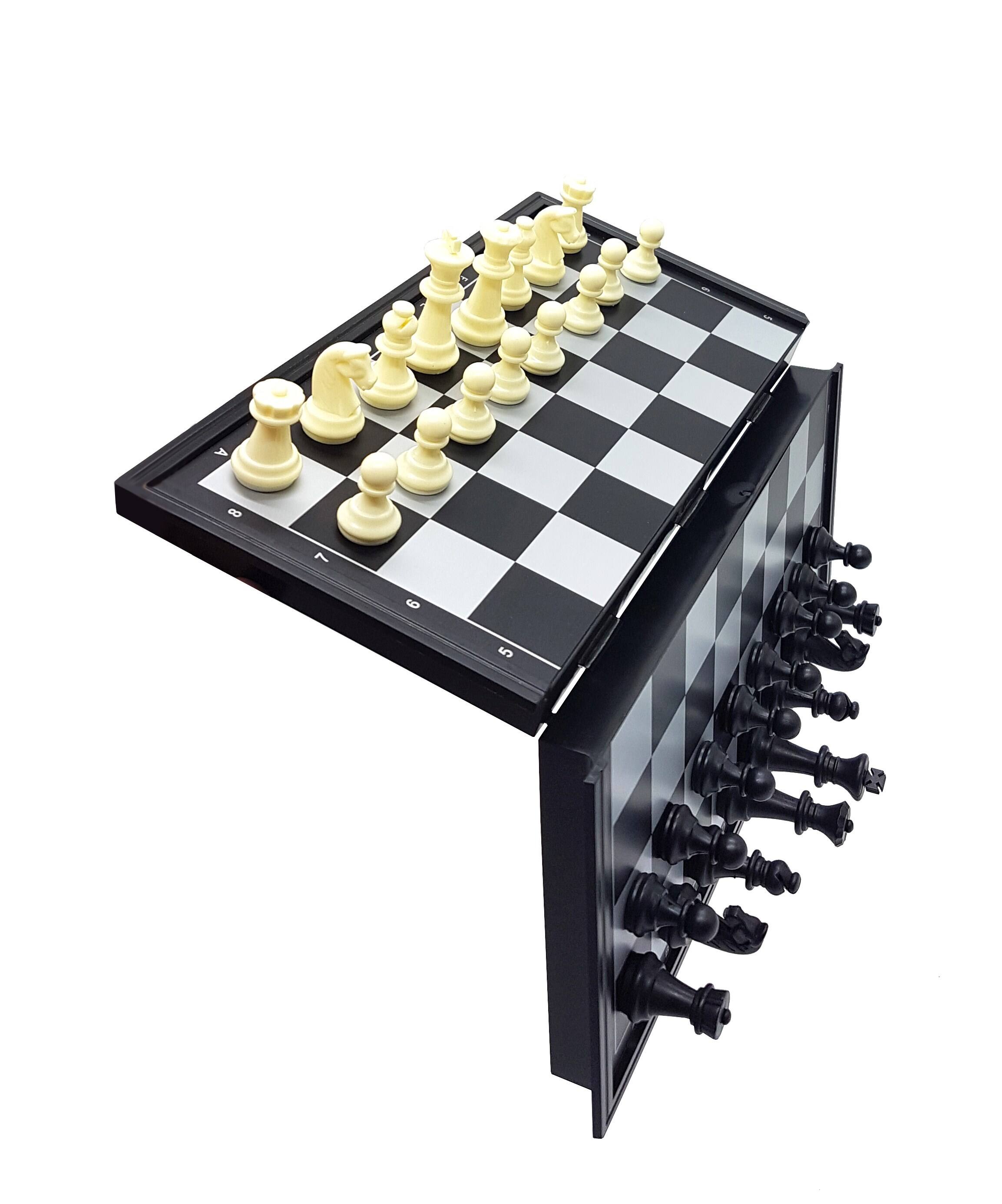 Alt View 2. Lexibook - Magnetic Foldable Chess Game.