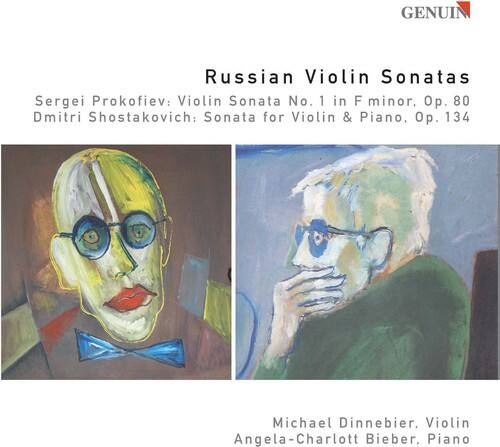 Angela-Charlott Bieber - Russian Violin Sonatas  - COMPACT DISCS