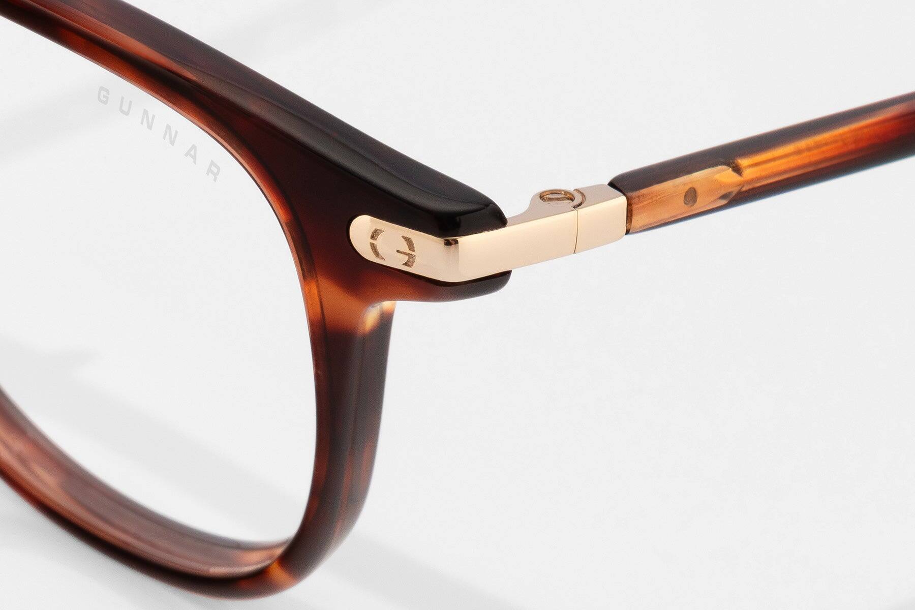 Alt View 7. GUNNAR - GUNNAR Womens Computer Glasses  -  Sofia, Tortoise, Clear Lens - Blue Light Blocking, Releive Dry Eye, Anti Glare - Tortoise.