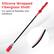 Silicone Wrapped Fiberglass Shaft
For optimal flexibility and feedback