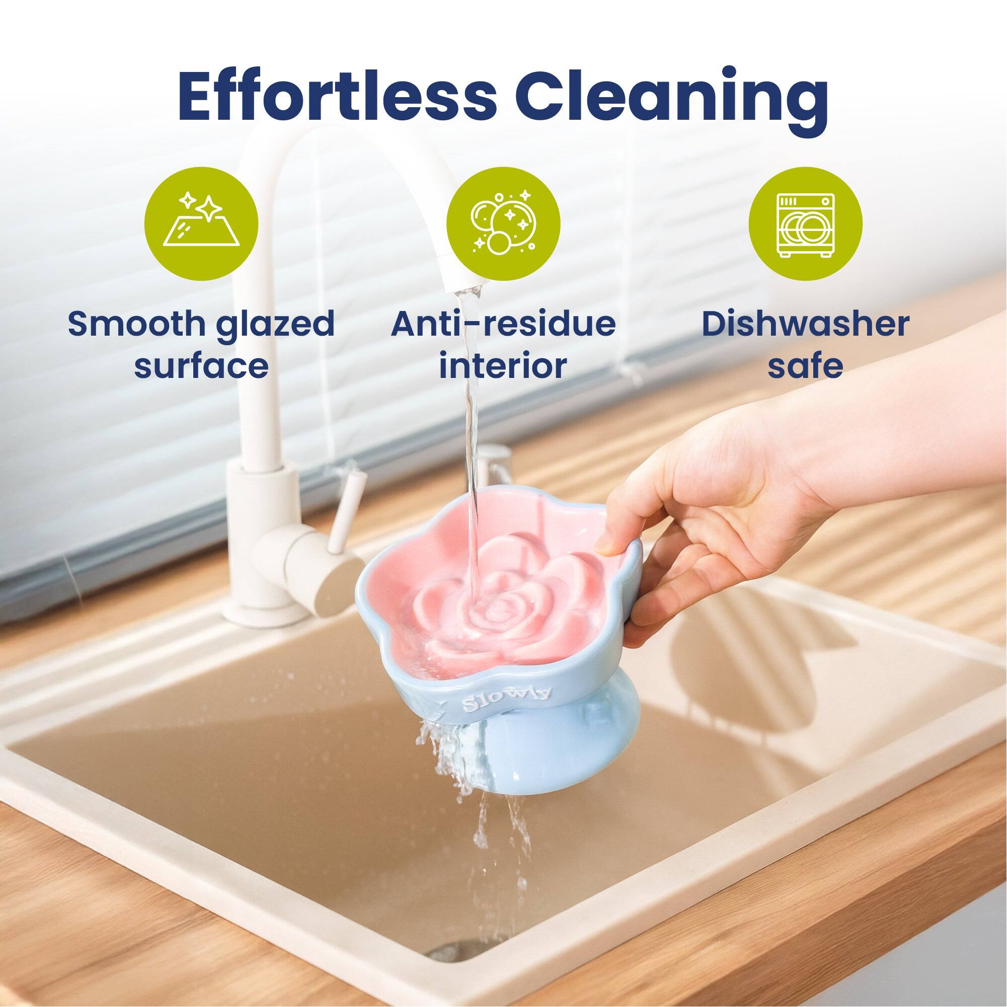 Effortless Cleaning

- Smooth glazed surface
- Anti-residue interior
- Dishwasher safe