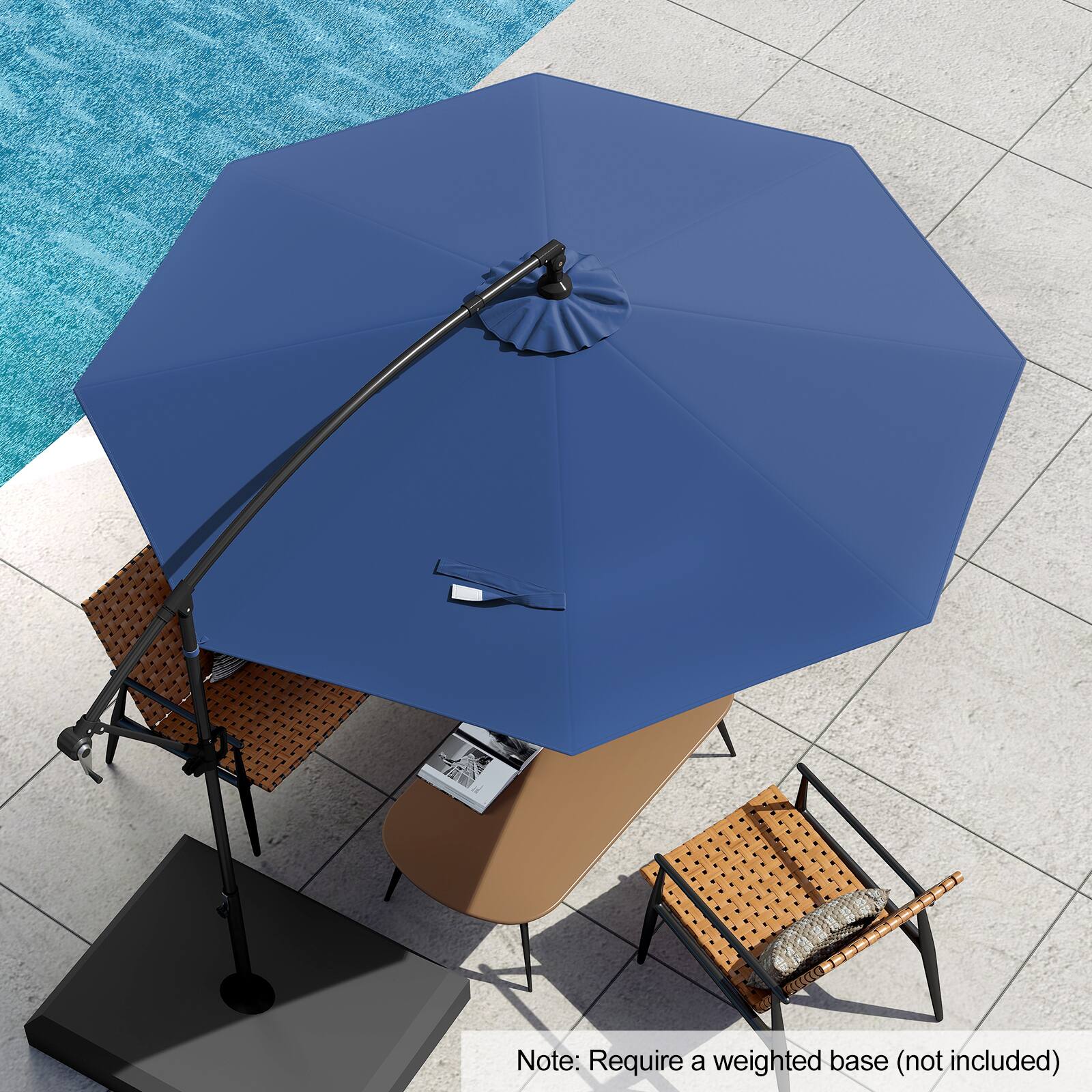 Note: Require a weighted base (not included)