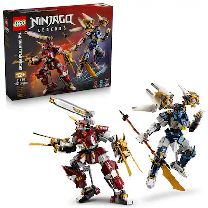 LEGO NINJAGO LEGENDS THE TWIN TITAN MECHS 12+ 71870 1707 pcs/pzs