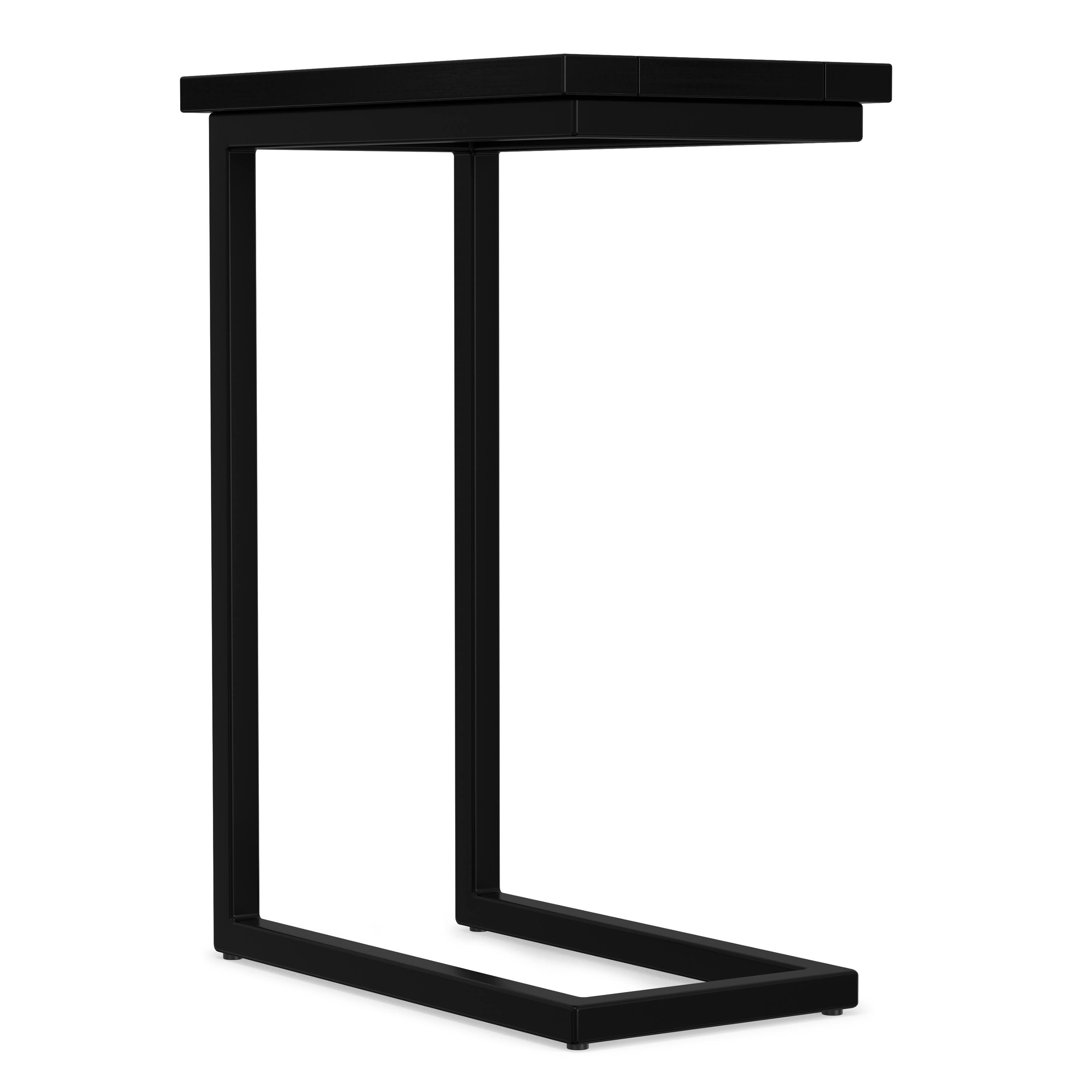 Alt View 3. Simpli Home - Skyler C Side Table - Black.