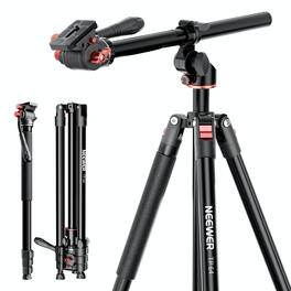 Neewer - Overhead Tripod, 90", Fluid Head, Arca, 13.2lb - Black