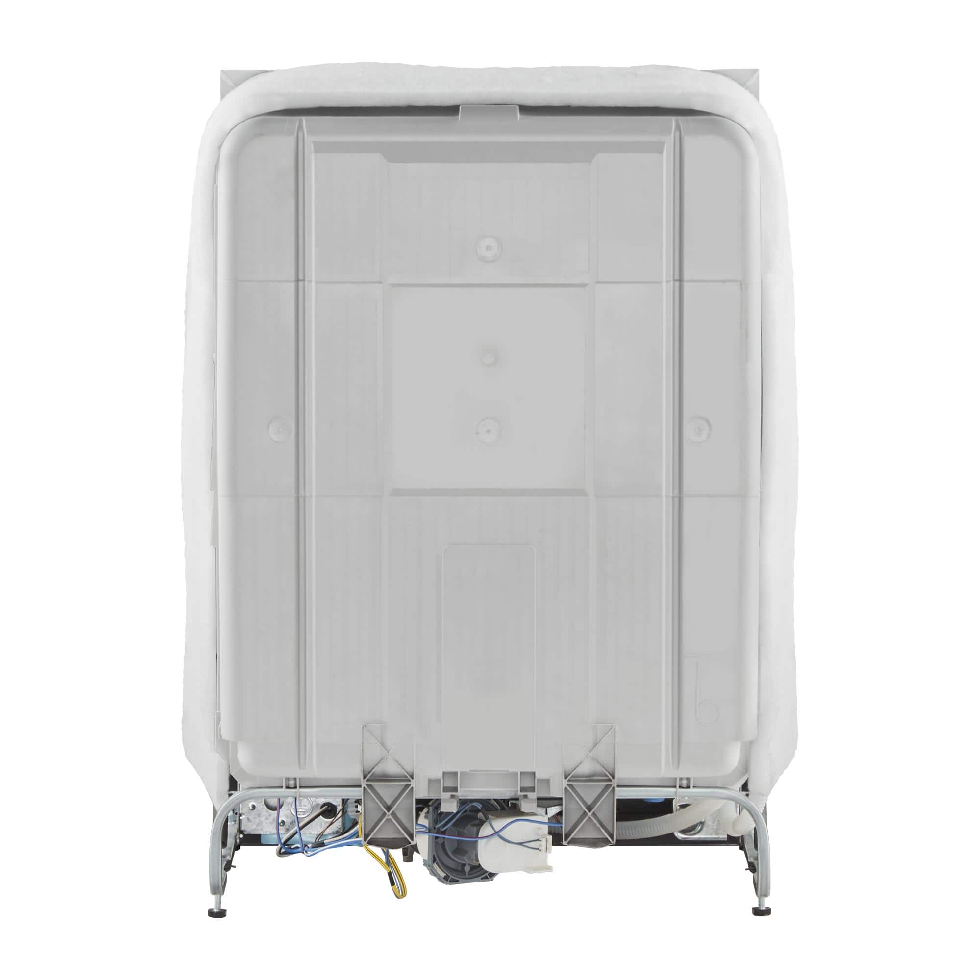 Alt View 11. Amana - 24" Built-In White Tub Dishwasher with Dark Interior, Large Capacity, 59 dBA - White.