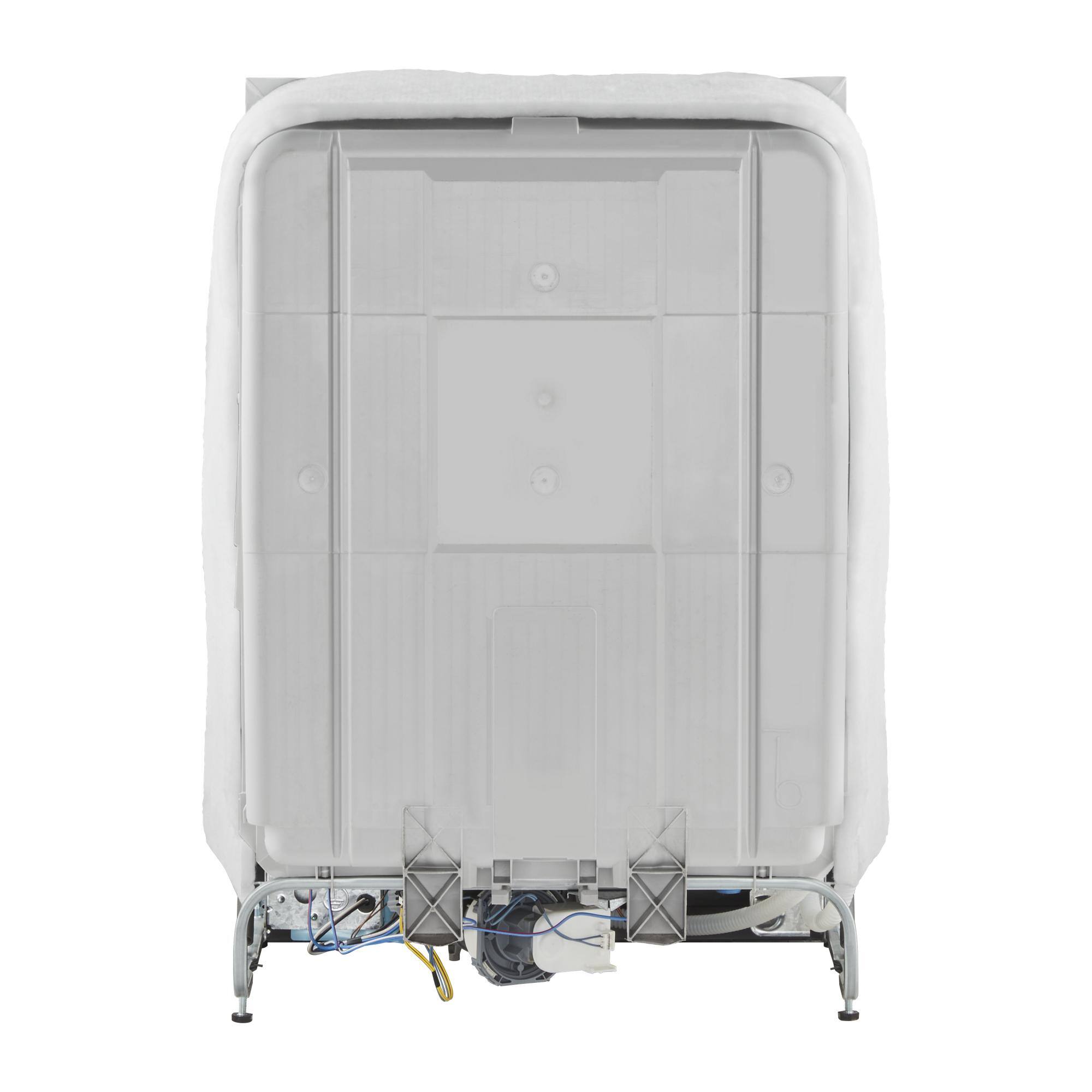 Alt View 11. Amana - 24" Built-In White Tub Dishwasher with Dark Interior, Large Capacity, 59 dBA - White.