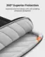360° Superior Protection: Sophisticated line design with soft padding enhances protection.