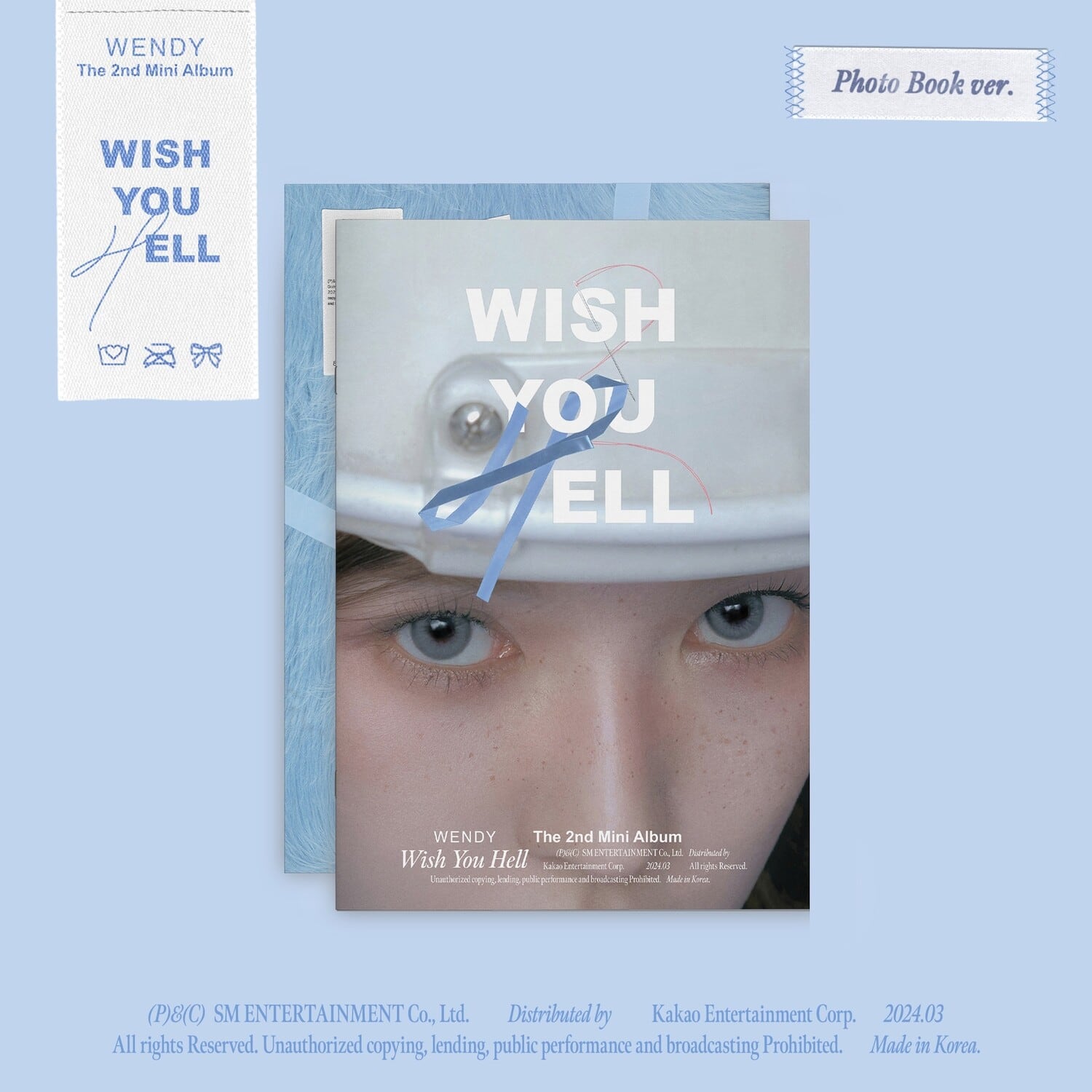 Wendy - WENDY The 2nd Mini Album 'Wish You Hell' (Photo Book Ver.)   - COMPACT DISCS [CD]