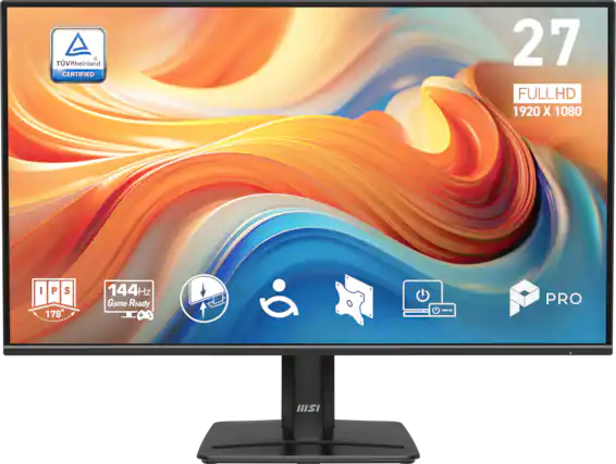 TÜV Rheinland Certified 27 FULL HD 1920 x 1080 IPS 178° 144Hz Game Ready + PRO