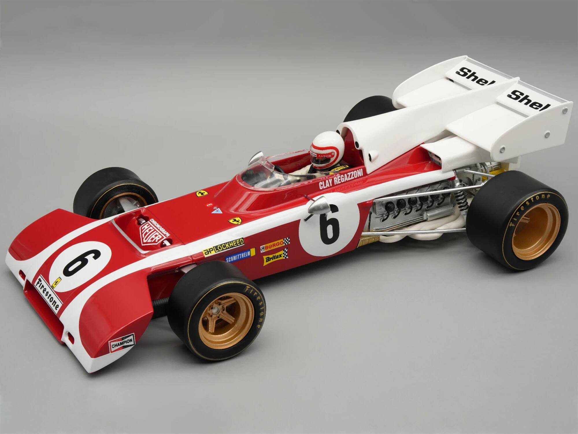 Shel Shel  
ASTER  
HEUER CHRONOGRAPH 9  
Firestone CHAMPION  
APLOCKHEED BURGO SCHMITTHELM Britax Firesione  
TELL CLAY REGAZZONI 6  
Firestone