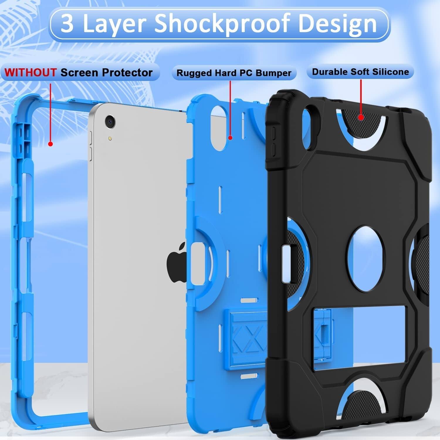 3 Layer Shockproof Design

WITHOUT Screen Protector

Rugged Hard PC Bumper

Durable Soft Silicone