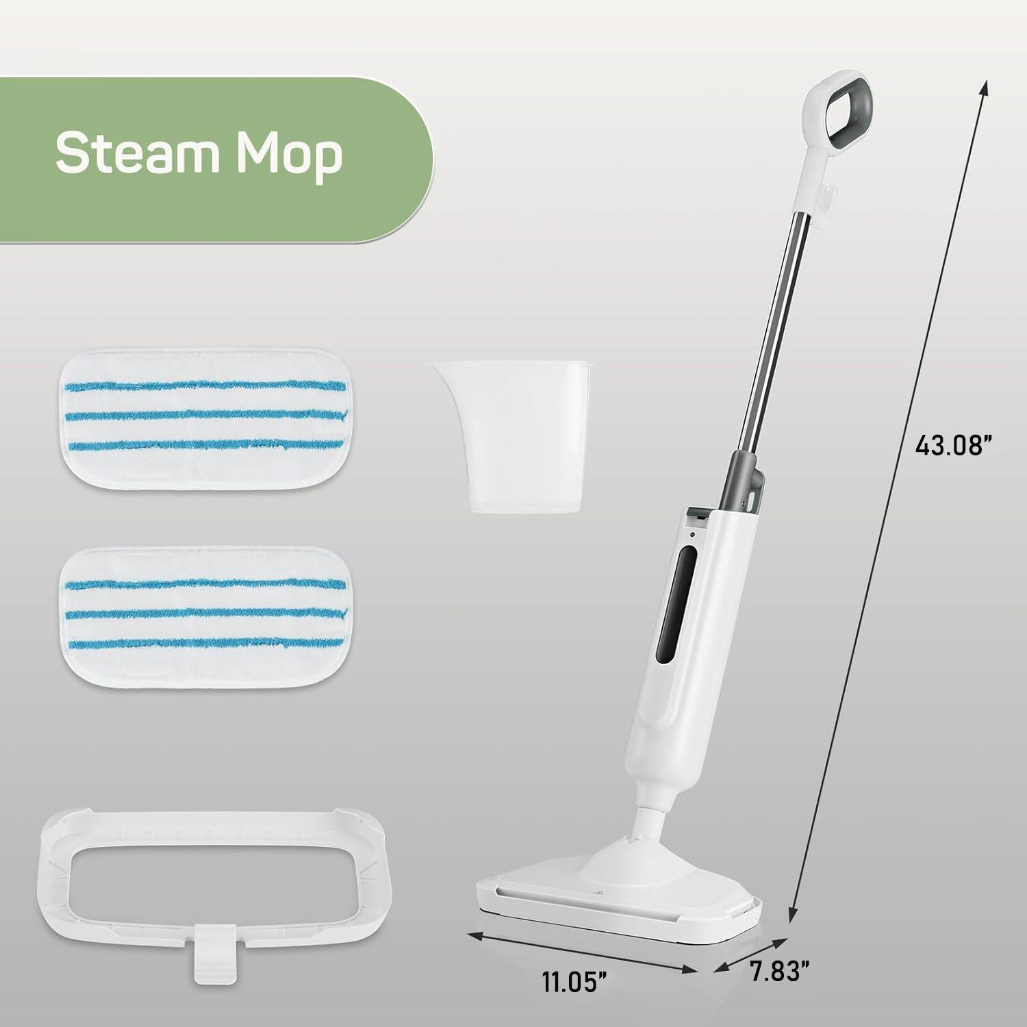 Steam Mop

43.08"  
11.05"  
7.83"