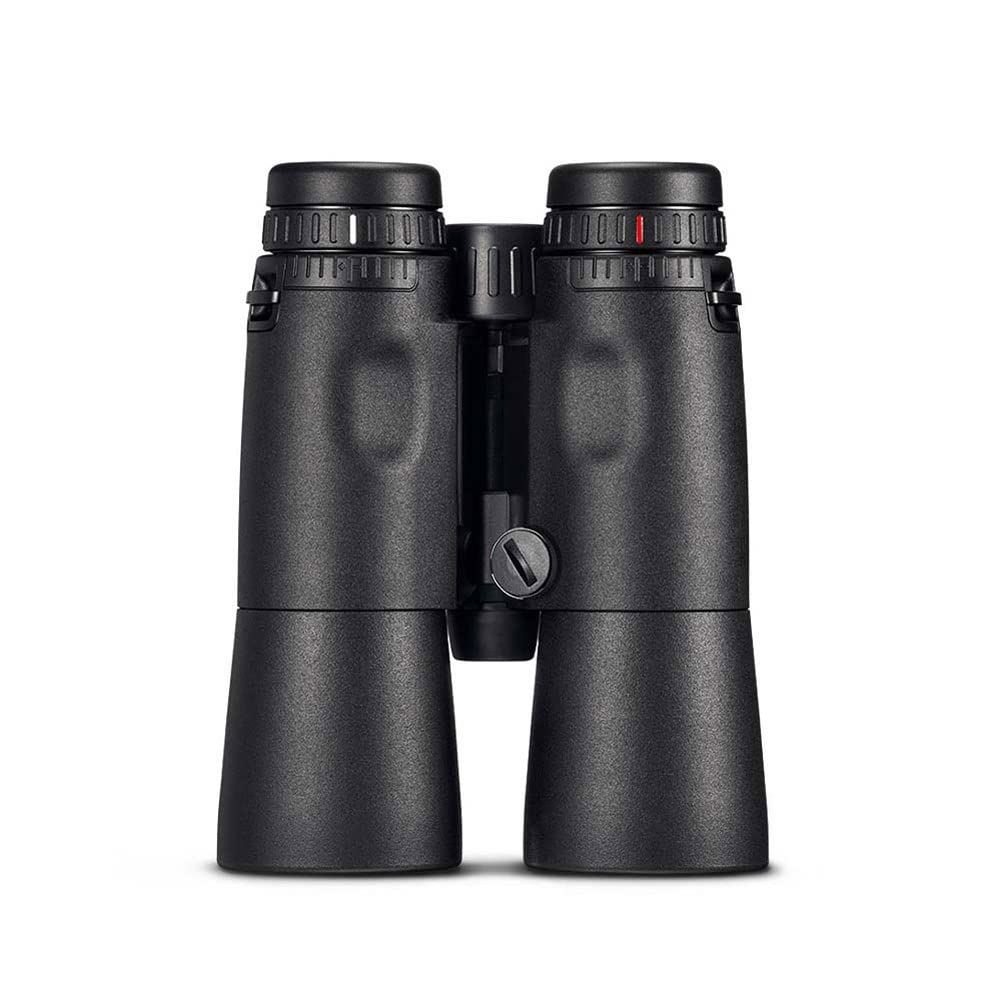 Back. Leica - LEICA Geovid R Gen 2022 Compact Lightweight Hunting Bird Watching Rangefinder Binoculars with Carrying Strap Incuded, 8x - Black.