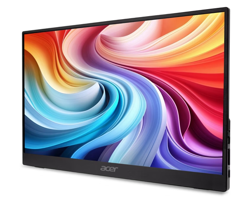 Angle. Acer - Acer PM1 PM161Q B1 15.6In Full HD IPS Portable Monitor 1920x1080 60Hz - Black.