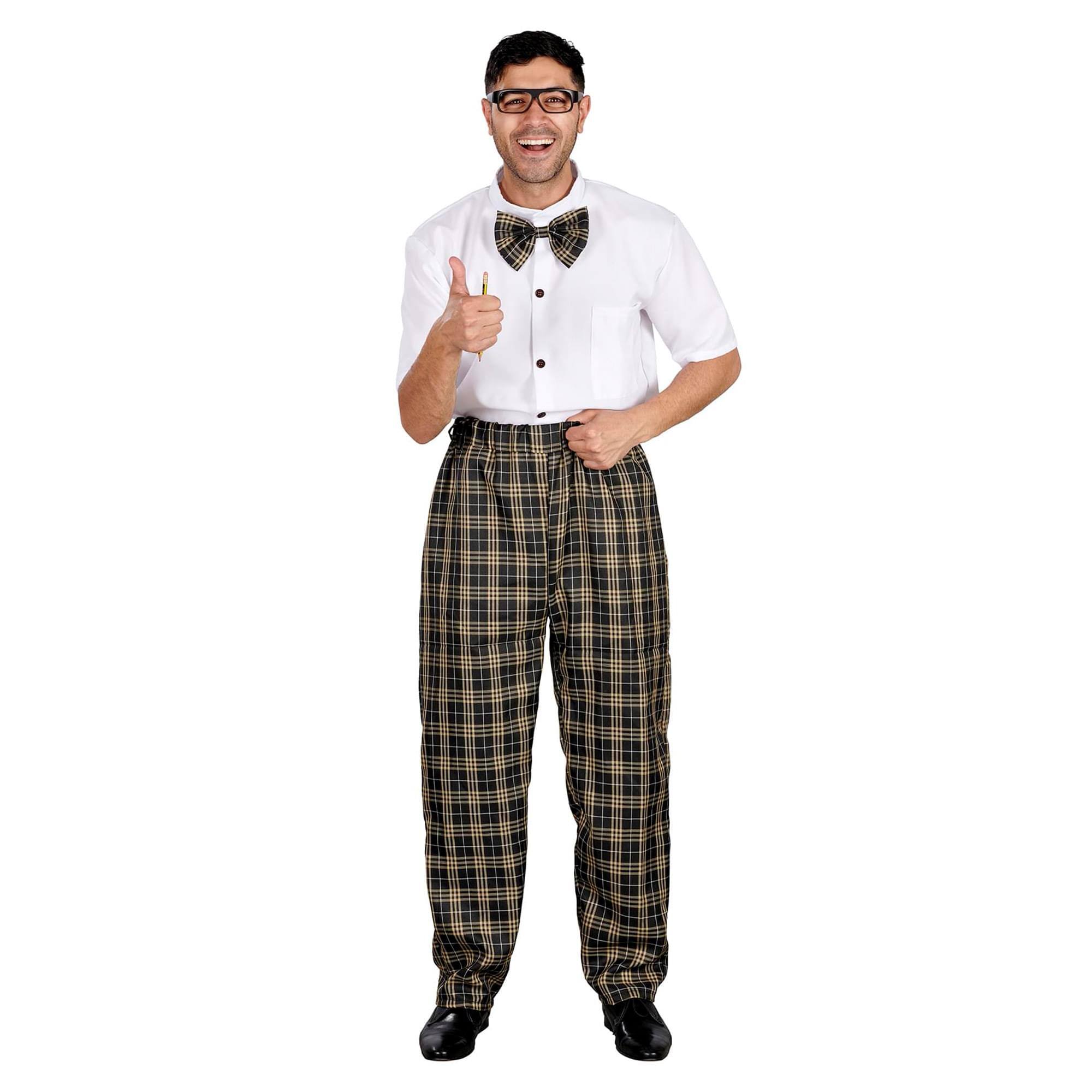 Busy Bee - Adult Nerd Costume Extra Large Extra Large - White price history on PriceWatchPro