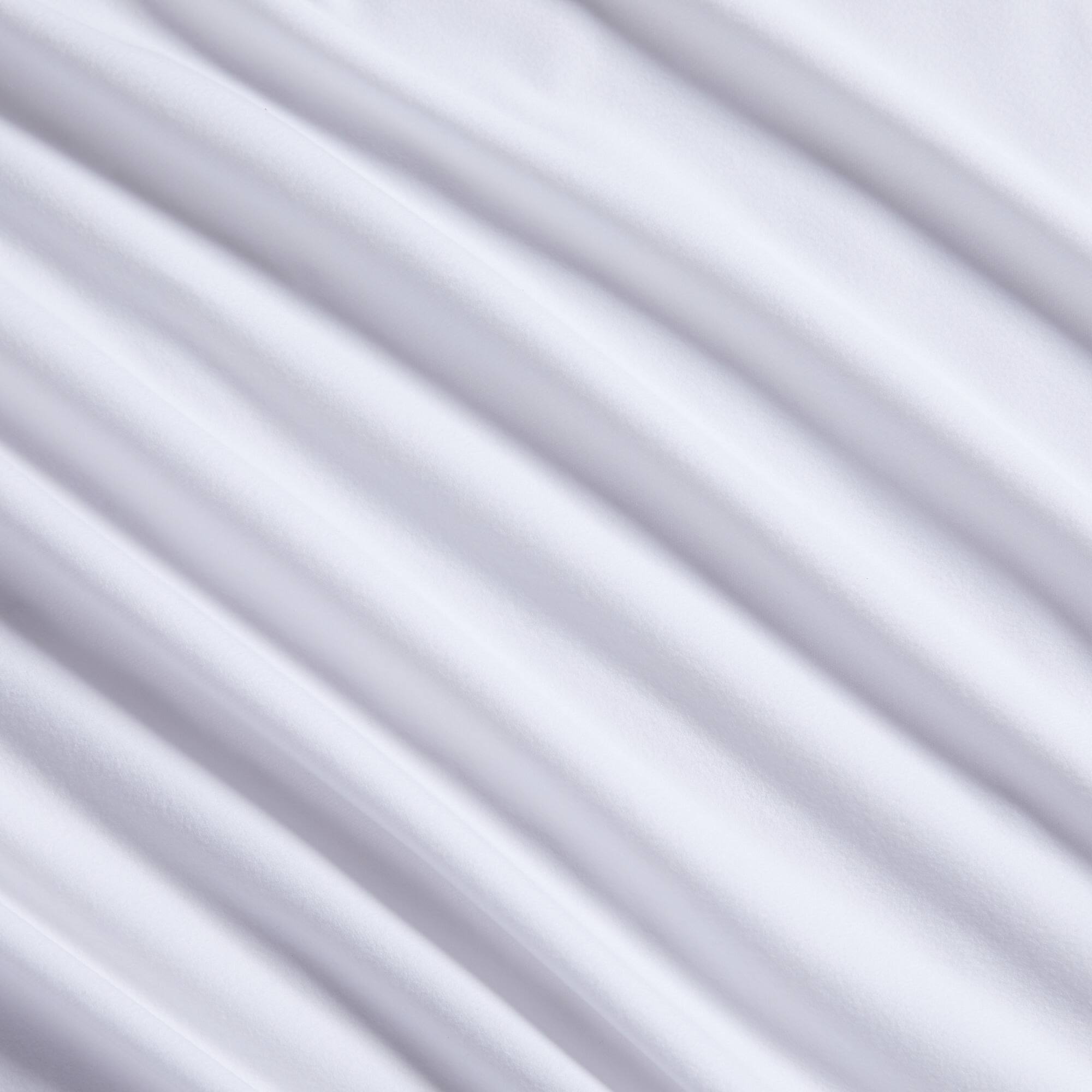 Back. Sweet Home Collection - Solid Flannel Pillowcases (Set of 4), Ultra Soft, Standard - White.