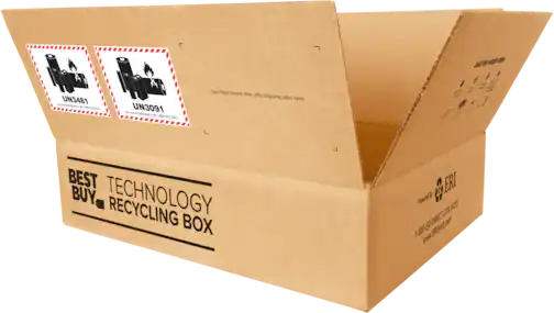 ERI - Mail-In Recycling Service - Medium - Brown