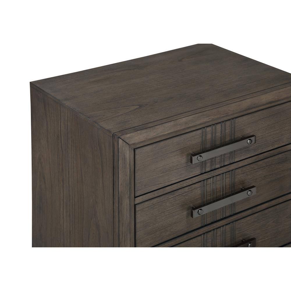 Alt View 1. New Classic Furniture - Landon Nightstand-Walnut - Walnut.