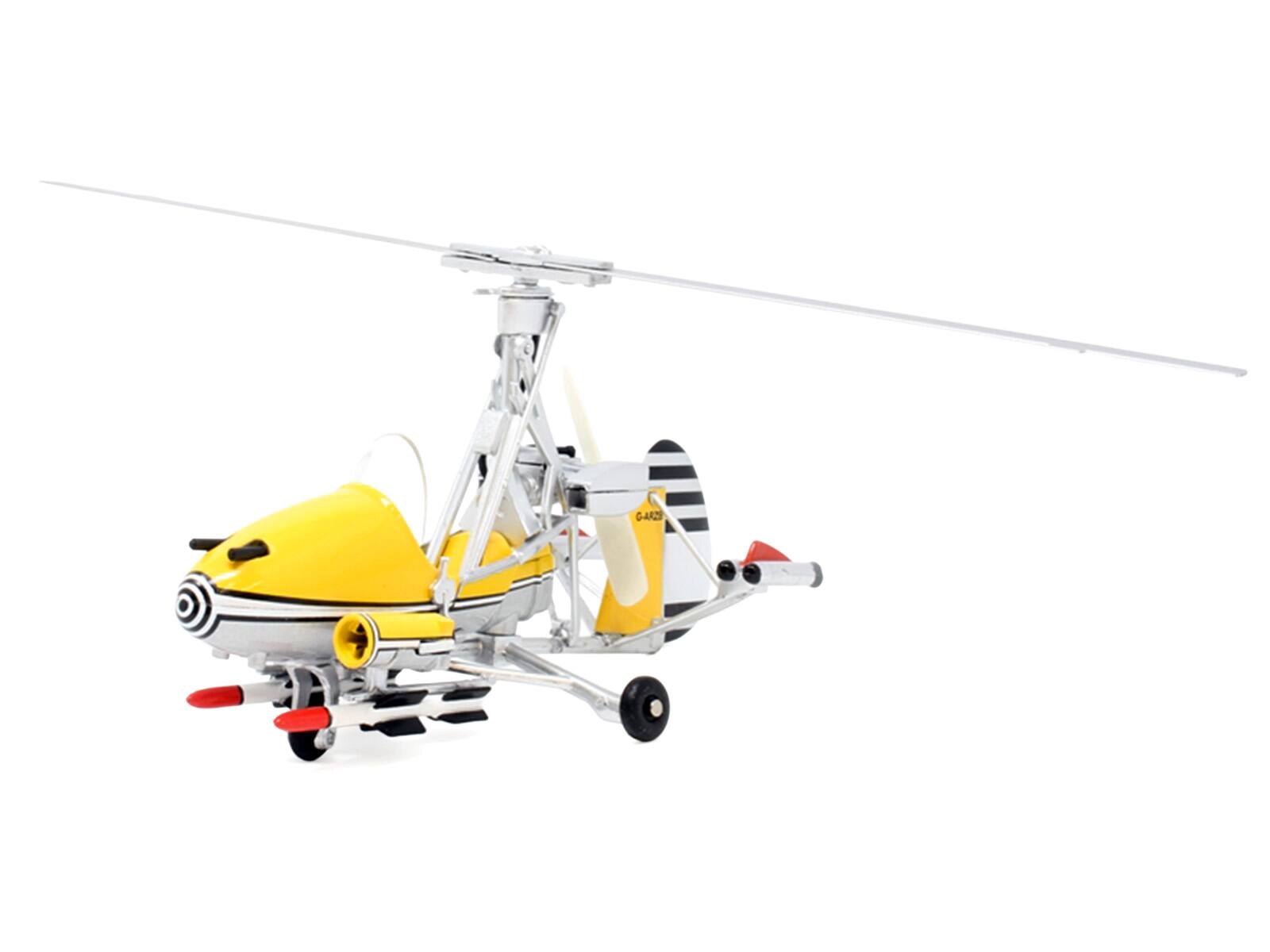 Alt View 2. Corgi - Little Nellie Gyrocopter Yellow James Bond 007 "You Only Live Twice" (1967) Movie Diecast Model by Corgi.