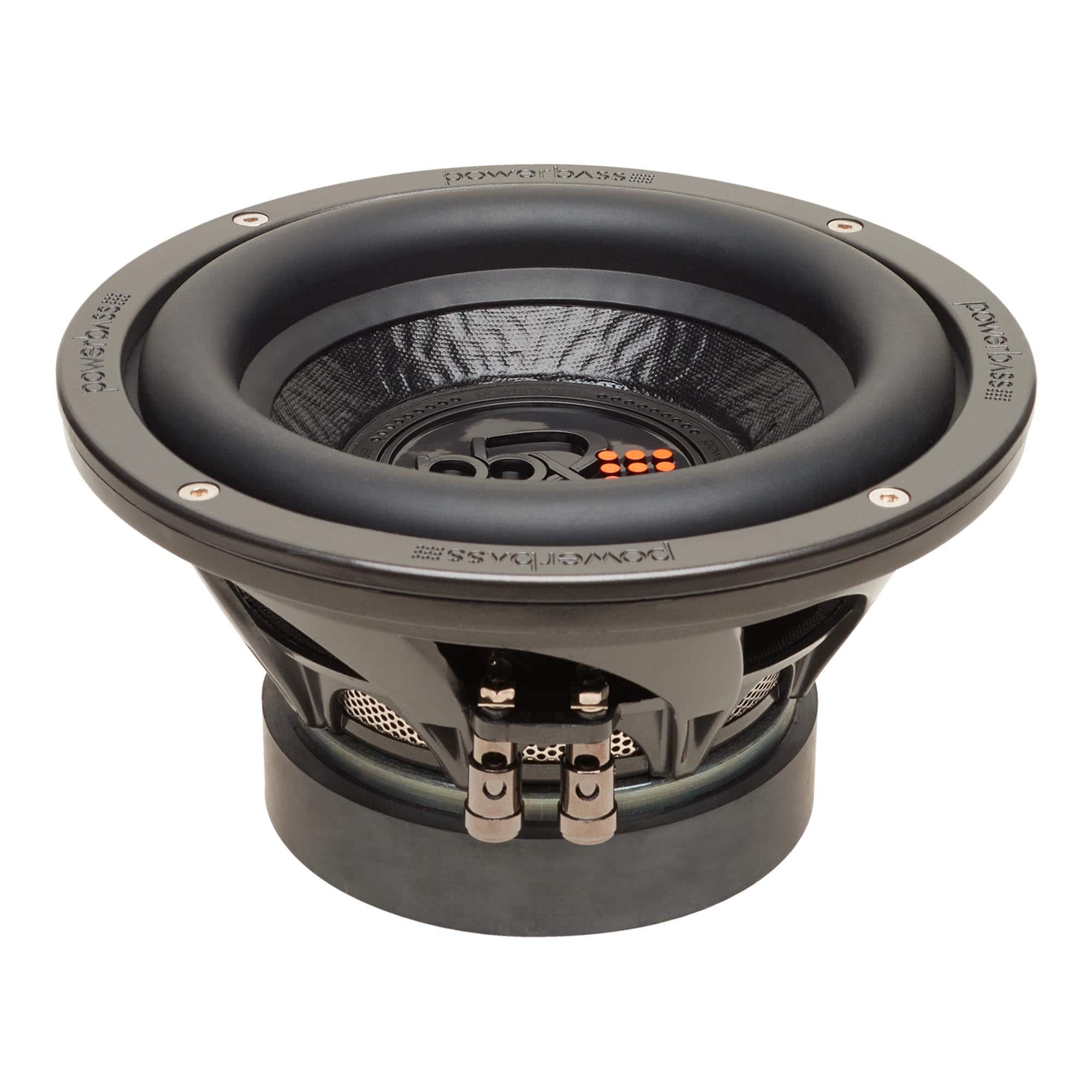 Powerbass - XL-844D - 8" Subwoofer Dual 4-Ohm VC 200Wrms / 400Wmax - Black/Gray
