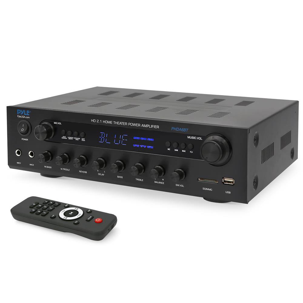 PYLE - Home Stereo Amplifier - Black