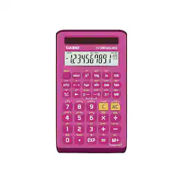 Casio - FX-260 Solar II 10-Digit Solar Powered Scientific Calculator, (FX260SLRIIPK) - Pink