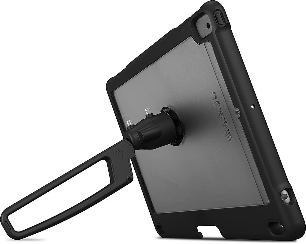 Alt View 13. STM - dux grip for iPad 9th/8th/7th gen - Black.
