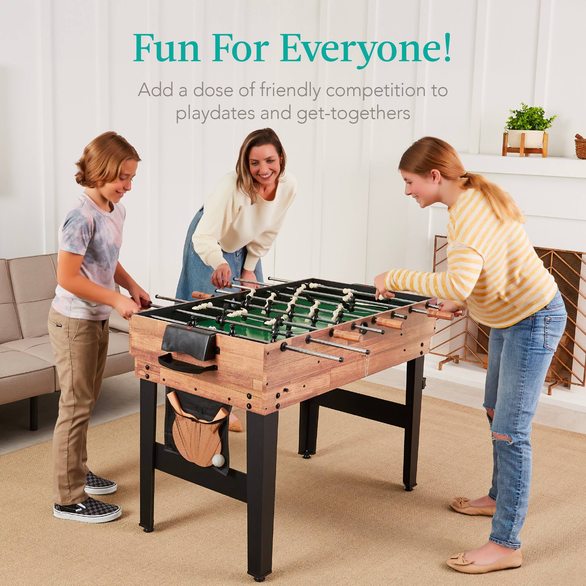 Fun For Everyone!  
Add a dose of friendly competition to playdates and get-togethers.