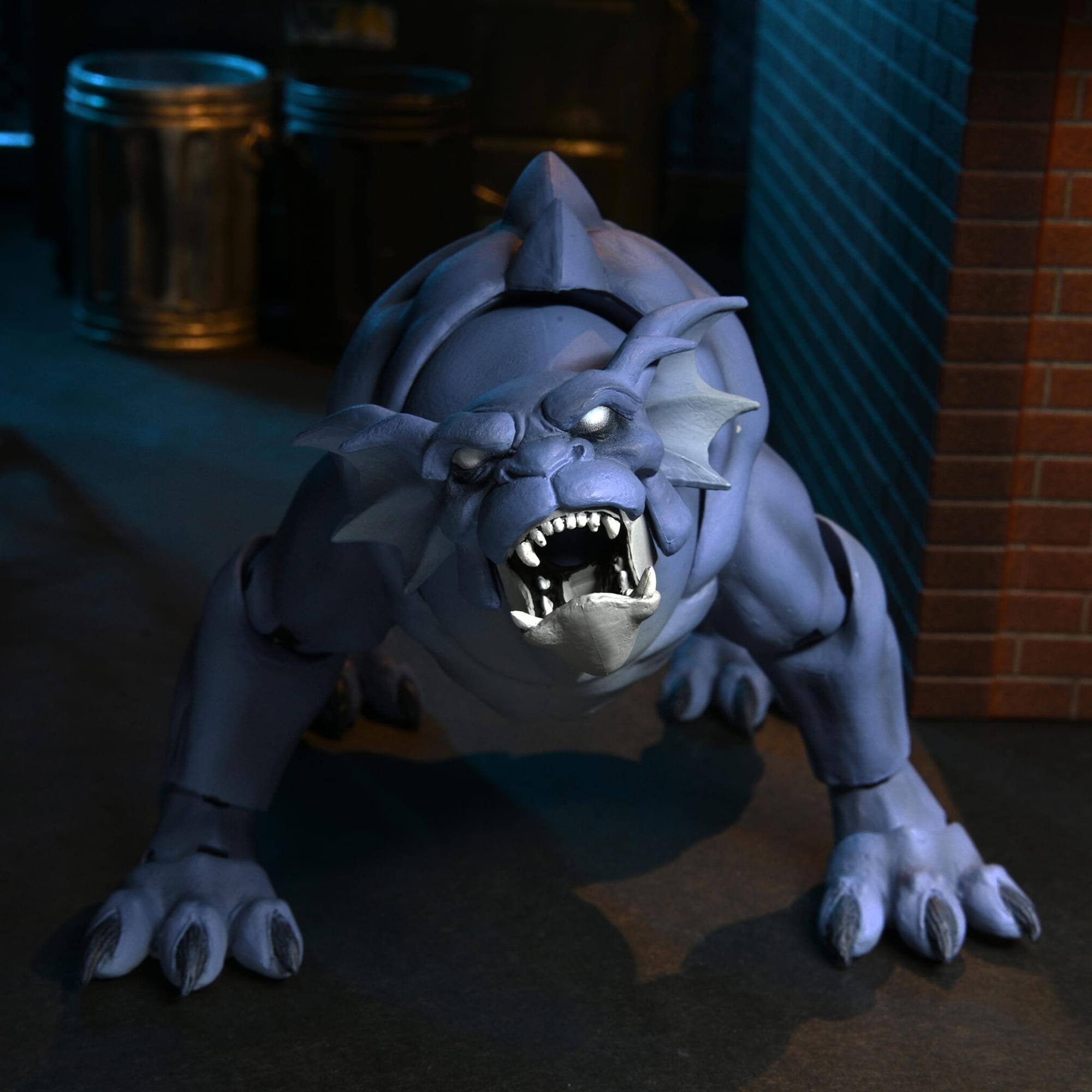 Alt View 5. NECA - Gargoyles 7 Inch Scale Action Figure | Bronx with Goliath Accessory.