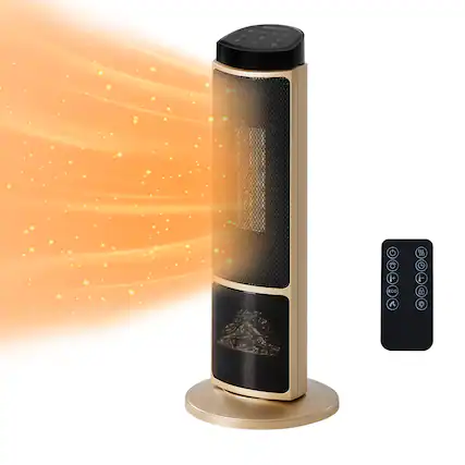 Front. Sweet - Space Heater, Electric Heaters for Indoor Use with Thermostat and Remote.