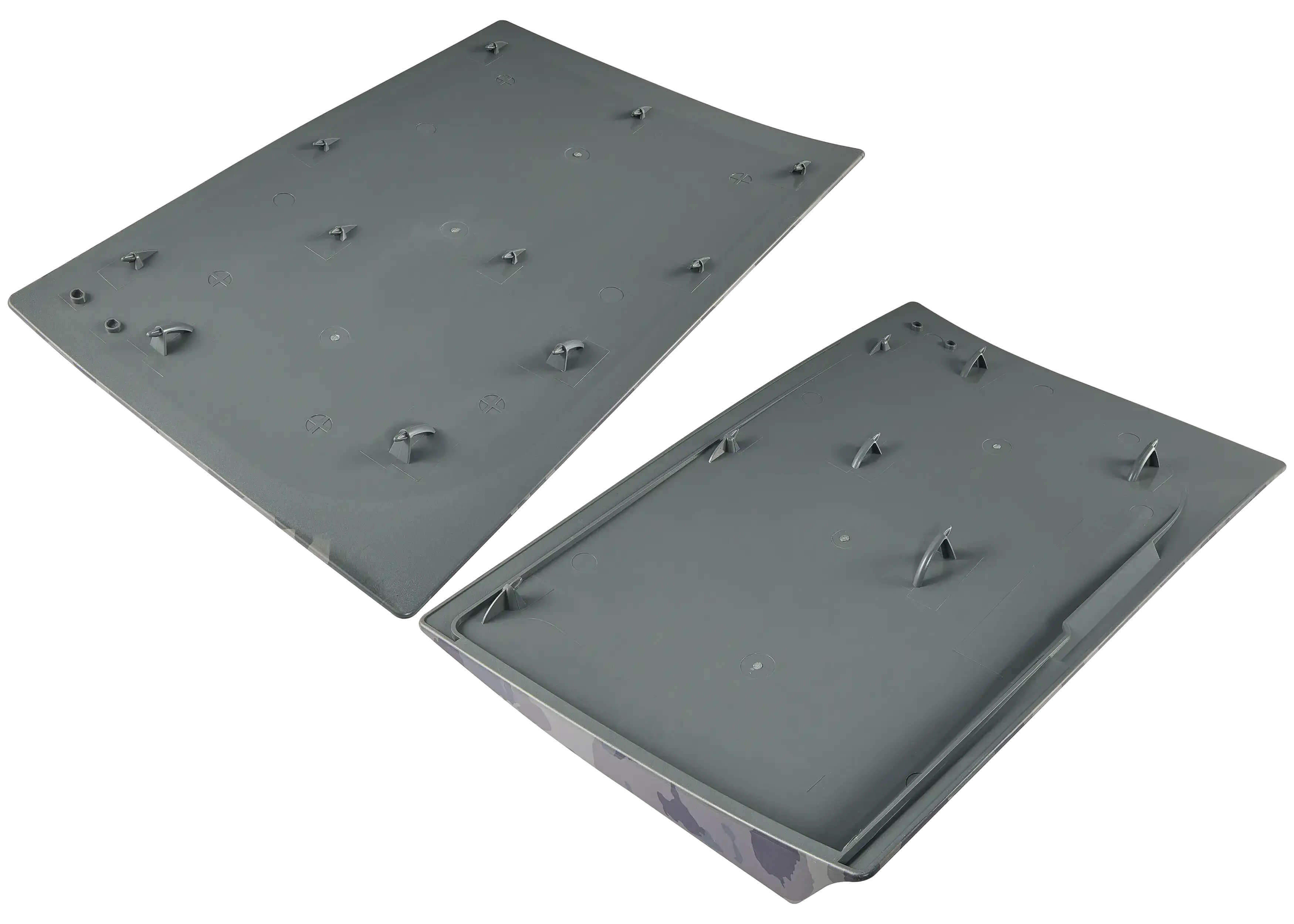 Alt View 2. MobileSentrix - Faceplate Covers (Top & Bottom) Replacement Compatible For PlayStation 5 (1000 / 1100 / 1200) - Camouflage - Camouflage.