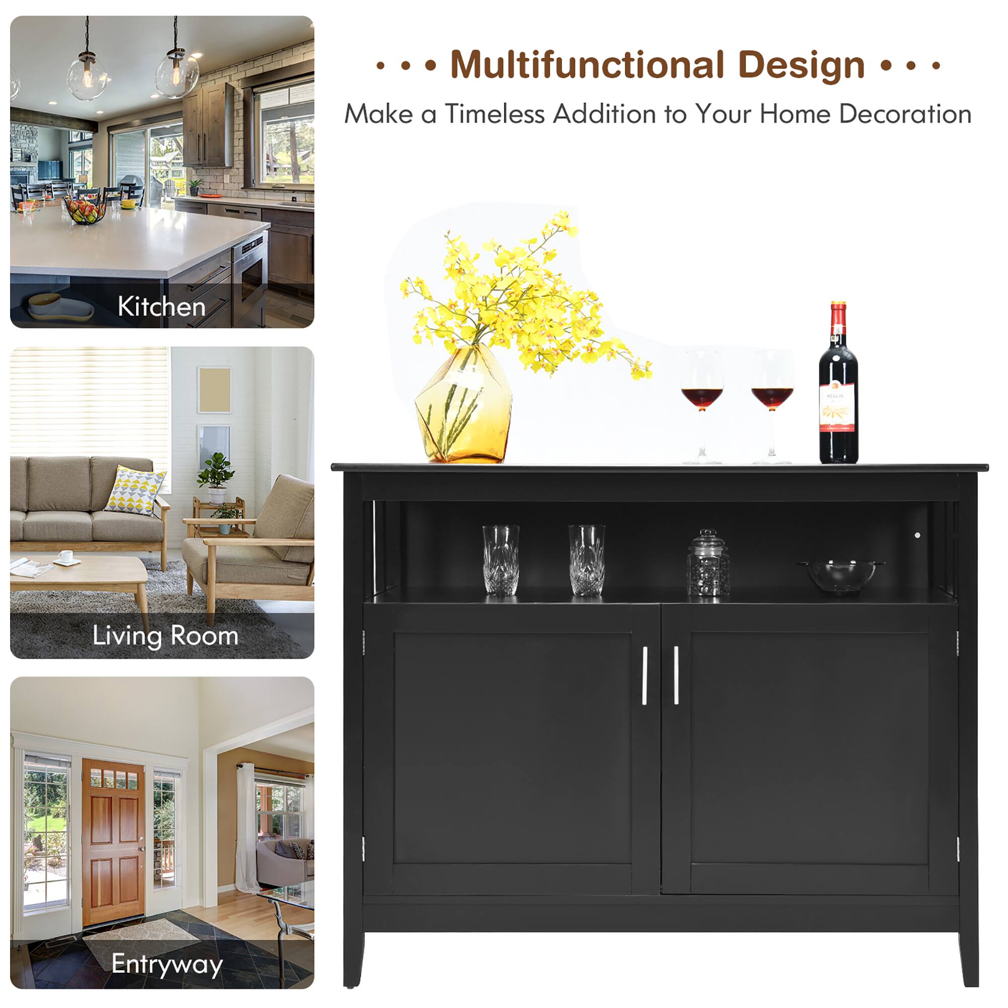Multifunctional Design ... Make a Timeless Addition to Your Home Decoration

Kitchen
Living Room
Entryway