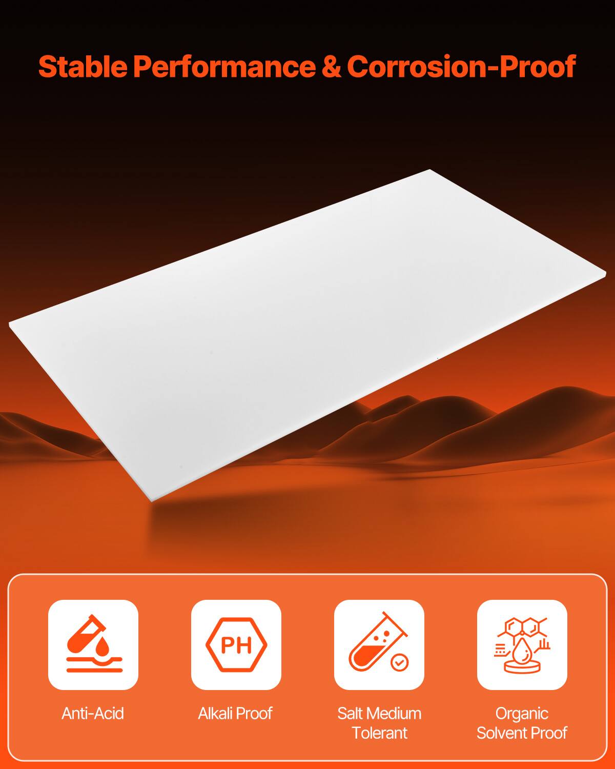 Stable Performance & Corrosion-Proof

- Anti-Acid
- Alkali Proof
- Salt Medium Tolerant
- Organic Solvent Proof