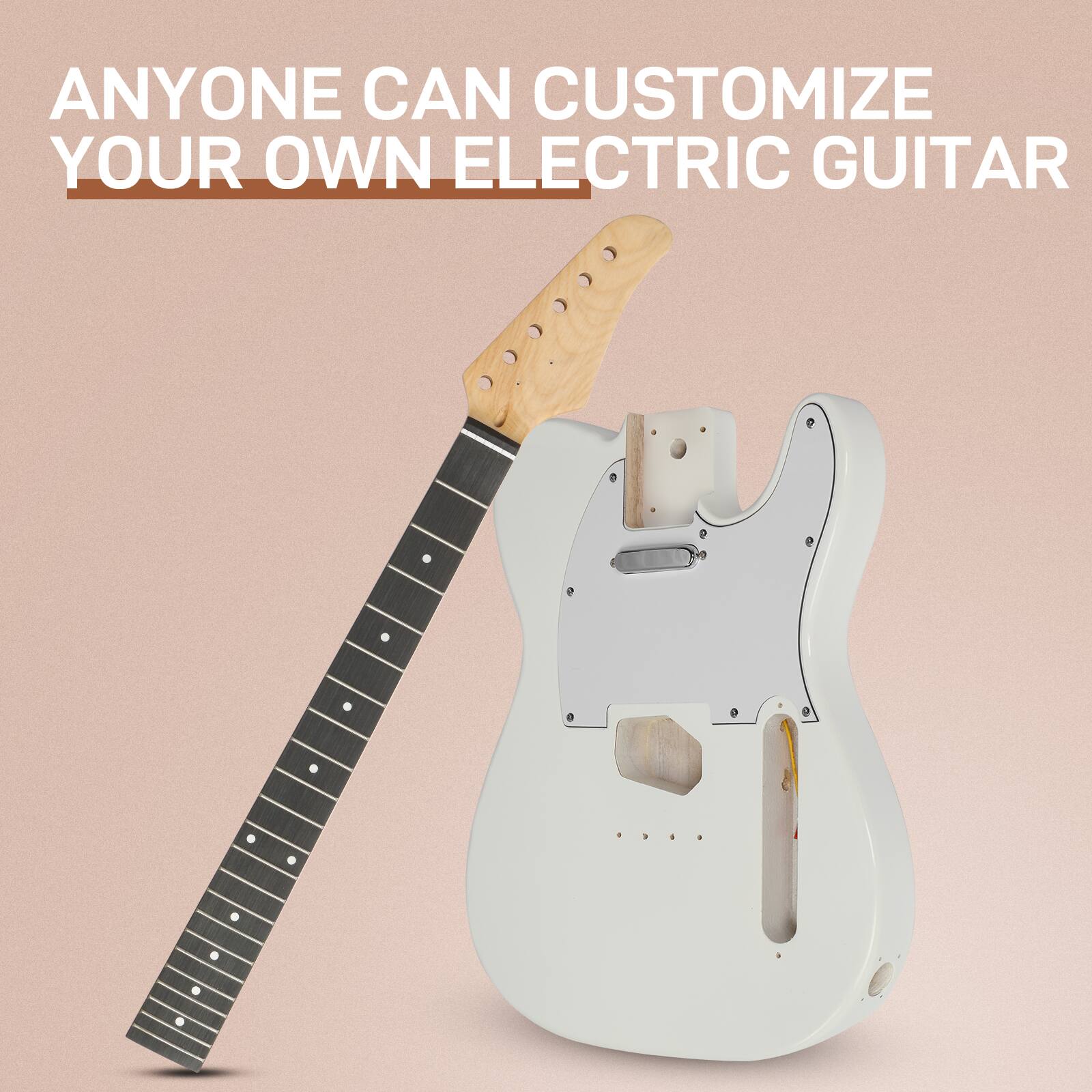 ANYONE CAN CUSTOMIZE YOUR OWN ELECTRIC GUITAR