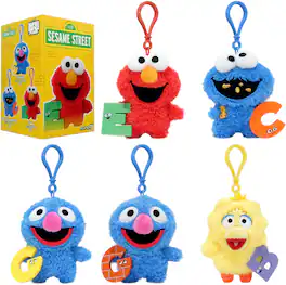 Super7 - Sesame Street - Super Duper Plush - Blind Bag Wave 01 - Blind Box Flat (Wide) - COLLECTIBLES - Multicolor
