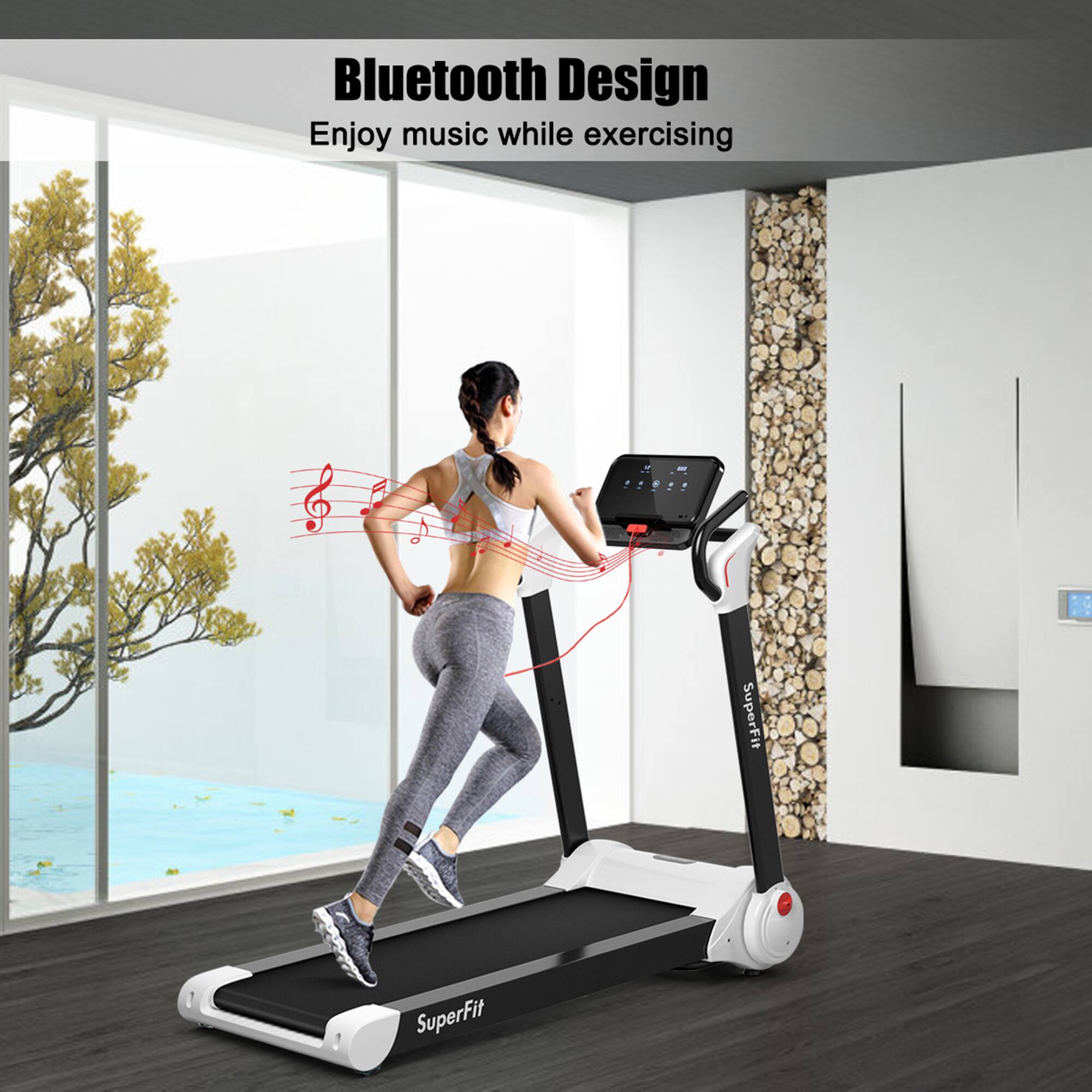 Bluetooth Design  
Enjoy music while exercising