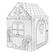 Left. Easy Playhouse - Easy Playhouse Gingerbread House - Kids Art & Craft for Indoor Fun.