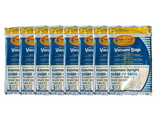 PORT EnviroCore TECHNOLOGIES Micro Vacuum Bags Designed to Fit Kenmore Upright 50688 and 50690 Panasonic Type U-2 Miele Upright Type Z BOT 6AO MOs 84OY 3 SCS 3 MCS 3 3 3 3 LACE 3 MO 3 MACS BOLSAS BOLSeS BOLSAS BOLSAS BOLSAS