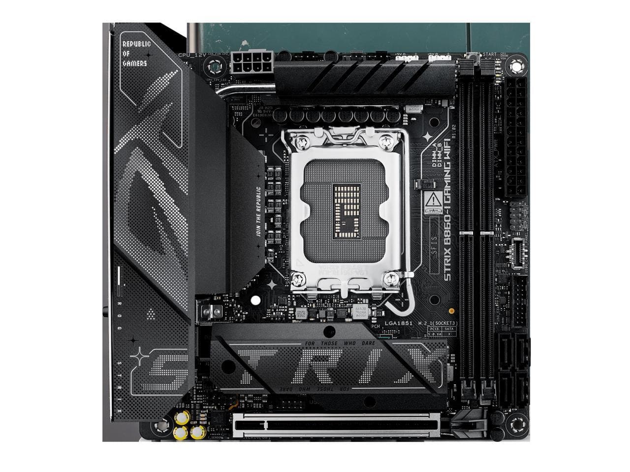 ASUS ROG STRIX B860 I GAMING WIFI, B860 mITX, Intel Core Ultra 2