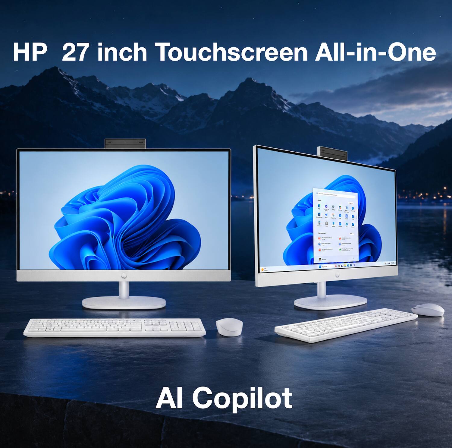 HP 27 inch Touchscreen All-in-One  
AI Copilot