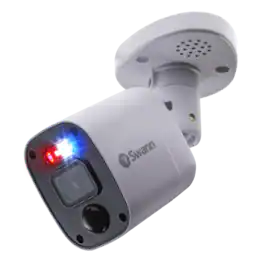 Swann - Refurbished Excellent - Home 4K Analog CCTV Camera Add-On Bullet Camera with Color Night Vision