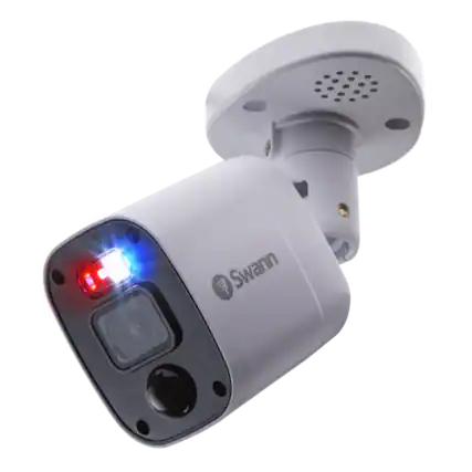 Front. Swann - Swann Home 4K Analog CCTV Camera Add-On Bullet Camera with Color Night Vision.